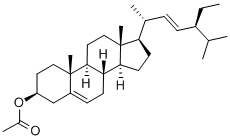 STIGMASTEROL ACETATE Structure