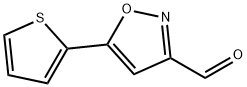 5-(2-THIENYL)-3-ISOXAZOLECARBALDEHYDE Struktur