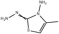 2(3H)-Thiazolone,3-amino-4-methyl-,hydrazone(9CI) Struktur