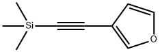 FURAN-3-YLETHYNYLTRIMETHYLSILANE Struktur