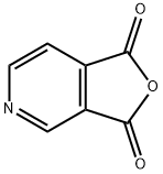 PYRIDINE-3,4-DICARBOXYLIC ANHYDRIDE Struktur