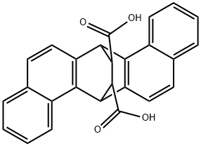 7,14-Dihydro-7,14-ethanodibenz[a,h]anthracene-15,16-dicarboxylic acid Struktur