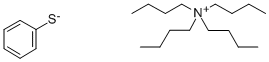 TETRABUTYLAMMONIUM THIOPHENOLATE Struktur