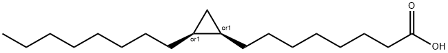 CIS-9,10-METHYLENEOCTADECANOIC ACID Struktur