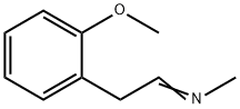 Methanamine, N-[2-(2-methoxyphenyl)ethylidene]- (9CI) Struktur