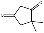 4,4-Dimethyl-1,3-cyclopentanedione Struktur