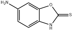 6-AMINO-BENZOOXAZOLE-2-THIOL
 Struktur