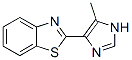 Benzothiazole, 2-(5-methyl-1H-imidazol-4-yl)- (9CI) Struktur