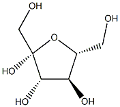 (2R,3S,4S,5R)-2,5-Bis(hydroxymethyl)-oxolane-2,3,4-triol Struktur