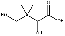 2,4-DIHYDROXY-3,3-DIMETHYLBUTANOIC ACID Struktur