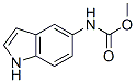 Carbamic  acid,  1H-indol-5-yl-,  methyl  ester  (9CI) Struktur