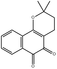 BETA-LAPACHONE Struktur