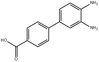 4-(3,4-Diaminophenyl)benzoic acid Struktur