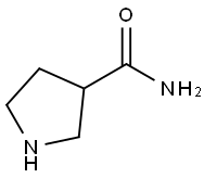 3-ピロリジンカルボキサミド 化學構(gòu)造式