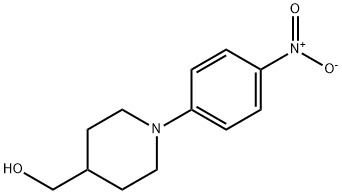 (1-(4-Nitrophenyl)piperidin-4-yl)Methanol Struktur