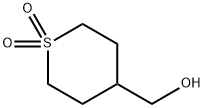 2H-Thiopyran-4-Methanol, tetrahydro-, 1,1-dioxide Struktur