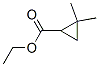 Cyclopropanecarboxylic acid, 2,2-dimethyl-, ethyl ester, (-)- (9CI) Struktur