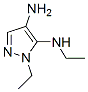 1H-Pyrazole-4,5-diamine,  N5,1-diethyl- Struktur