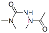 Acetic acid, 2-[(dimethylamino)carbonyl]-1-methylhydrazide (9CI) Struktur