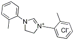 4,5-Dihydro-1,3-bis(2-methylphenyl)-1H-imidazolium chloride Struktur