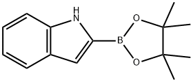 2-(Pinacolateboryl)indole Struktur