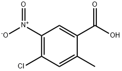 4-Chloro-2-methyl-5-nitrobenzoic acid 97+% Struktur