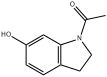 1-(6-hydroxyindolin-1-yl)ethanone Struktur