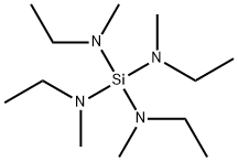 TETRAKIS(ETHYLMETHYLAMINO)SILANE Struktur