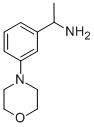 1-(3-MORPHOLIN-4-YL-PHENYL)-ETHYLAMINE Struktur