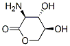 L-Xylonic acid, 2-amino-2-deoxy-, delta-lactone (9CI) Struktur