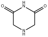 Piperazine-2,6-dione Struktur