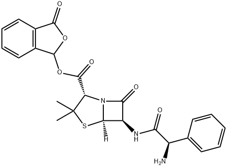 TALAMPICILLIN Struktur