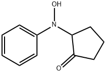 Cyclopentanone, 2-(hydroxyphenylamino)- (9CI) Struktur