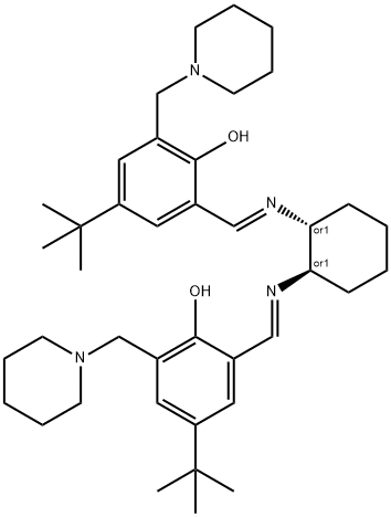 2,2'-((1R,2R)-1,2-CYCLOHEXANEDIYLBIS((E& Struktur