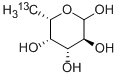 6-DEOXY-L-[6-13C]GALACTOSE Struktur