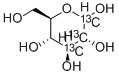 D-[1,2,3-13C3]GLUCOSE Struktur