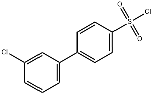 3'-CHLORO-BIPHENYL-4-SULFONYL CHLORIDE Struktur