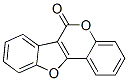 6H-Benzofuro[3,2-c][1]benzopyran-6-one Struktur