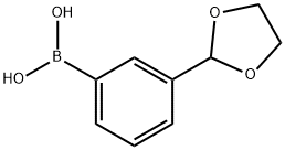 3-(1,3-DIOXOLAN-2-YL)PHENYLBORONIC ACID Struktur