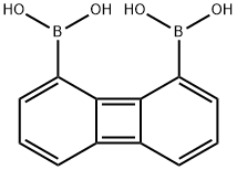 1,8-BIPHENYLENEDIBORONIC ACID Struktur