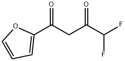 4,4-Difluoro-1-(2-furyl)butanedione Struktur