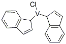 CHLOROBIS(INDENYL)VANADIUM(III) Struktur