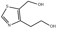 4-Thiazoleethanol,  5-(hydroxymethyl)- Struktur