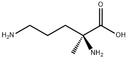 L-Ornithine, 2-methyl- (9CI) Struktur