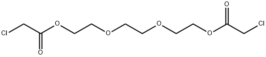 1,2-BIS[2-(2-CHLOROACETOXY)ETHOXY]ETHANE Struktur