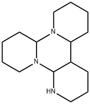 1,2,3,4,4a,4b,5,6,7,8,8b,9,10,11,12,12b-Hexadecahydro-1,8a,12a-triazatriphenylene Struktur