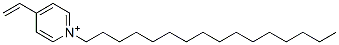 4-vinyl-N-cetylpyridinium Struktur