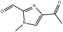 1H-Imidazole-2-carboxaldehyde, 4-acetyl-1-methyl- (9CI) Struktur