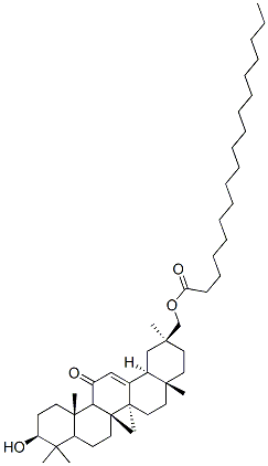 GLYCYRRHETINYL STEARATE Struktur