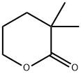 3,3-DIMETHYL-TETRAHYDRO-PYRAN-2-ONE Struktur